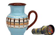 jug and kaleidoscope