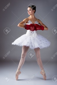 Ballerina-in-BoxingGloves-Stock-Photo